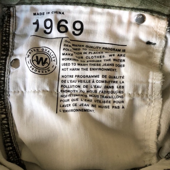 Gap ‘Always Skinny’ tapered Camo pant ~ size 26 - Picture 8 of 10